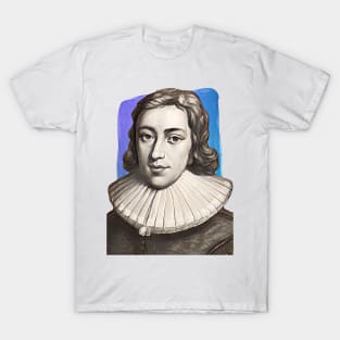 English Poet John Milton illustration T-Shirt